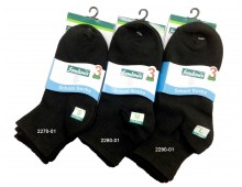 School Socks Black 3in1